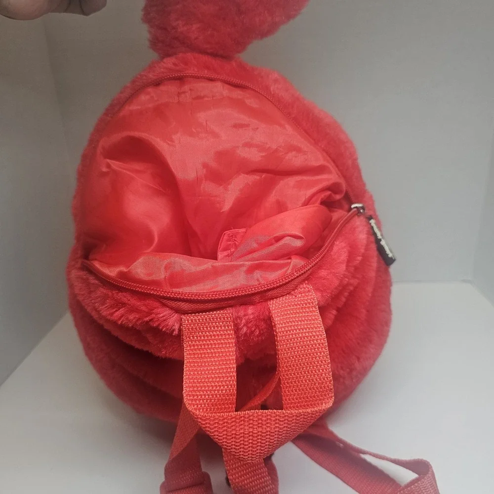 Angry Birds Red Plush Backpack Red Bird Character Kids Mini Backpack‎ Bag